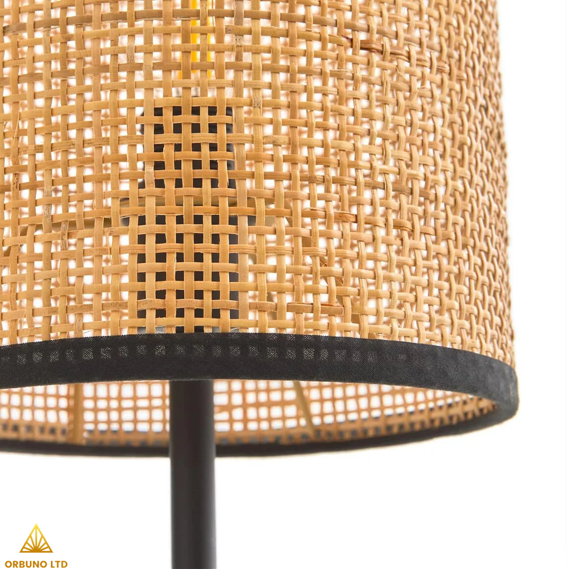 ORBUNO-Rattan Webbing Wall Lamp