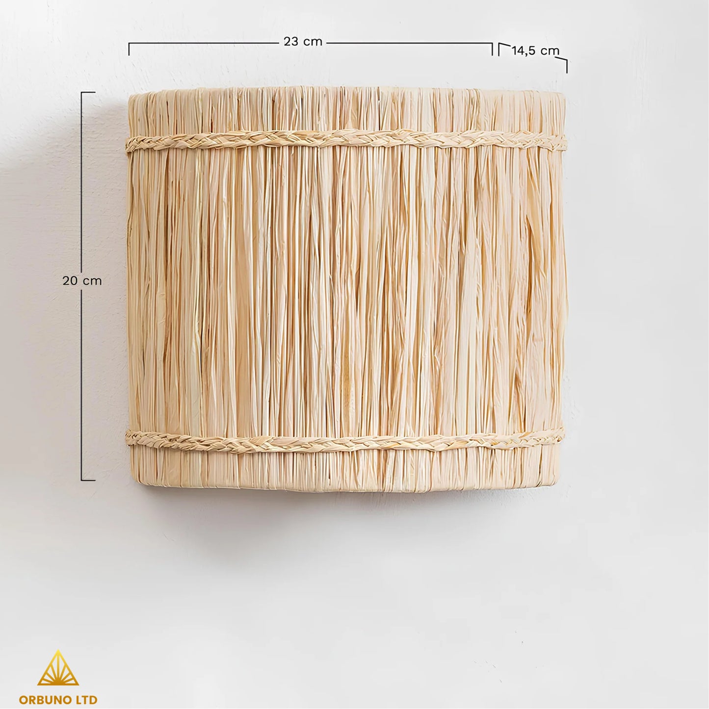 ORBUNO-Rattan Wall Lamp