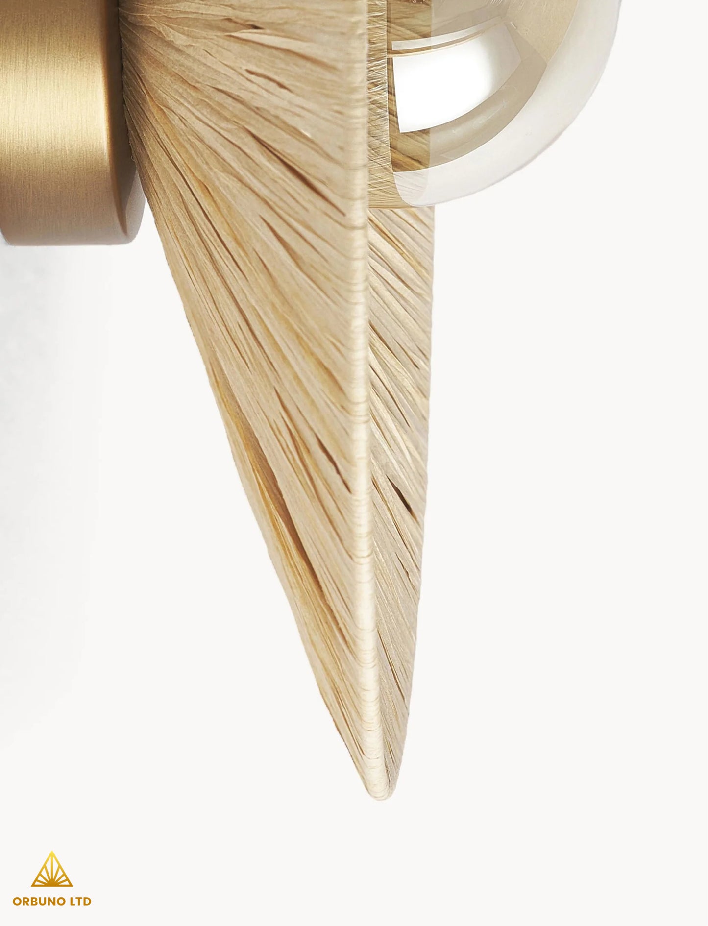 ORBUNO-Wicker wall lamp