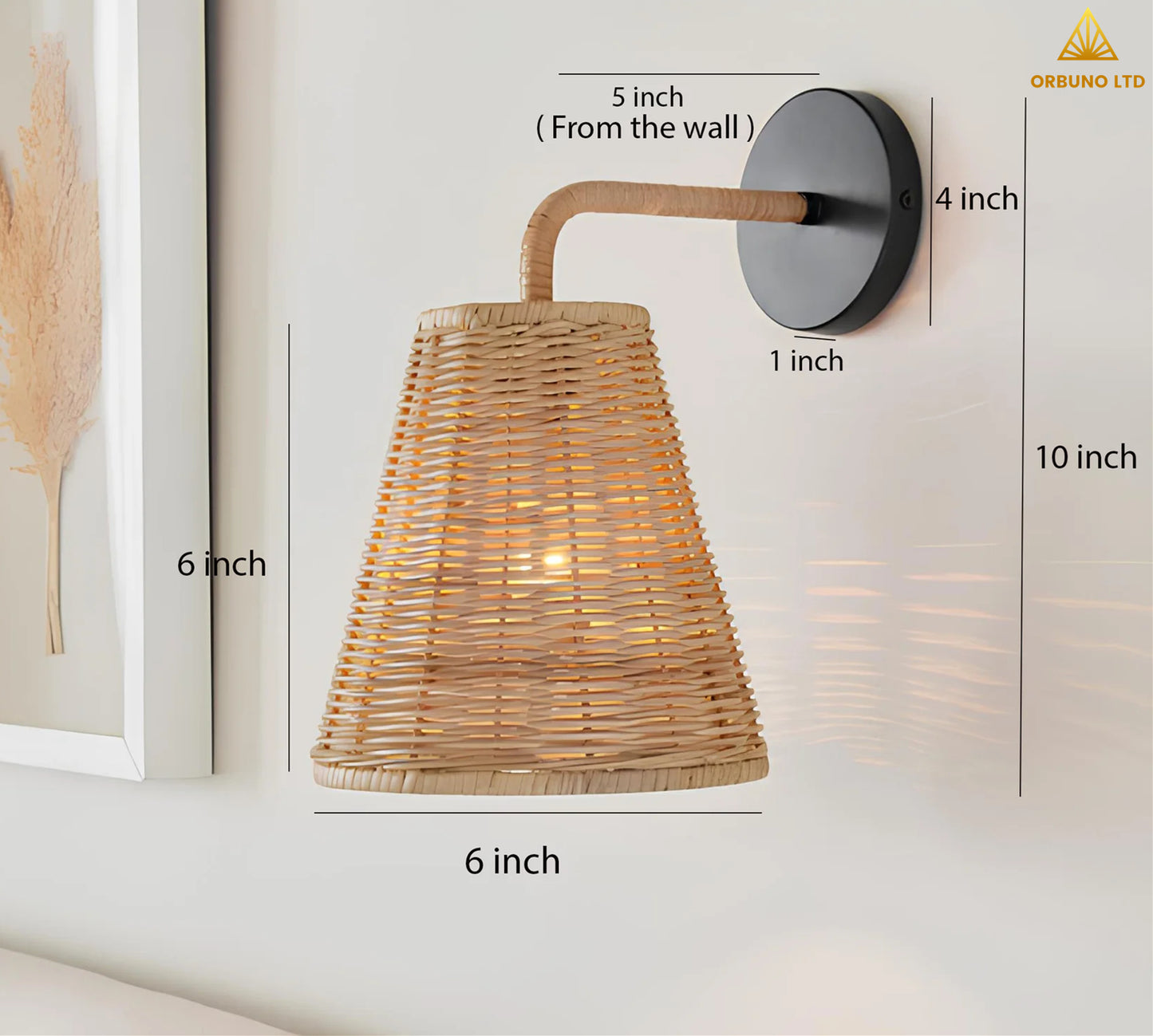 ORBUNO-Bamboo Wall Lamp