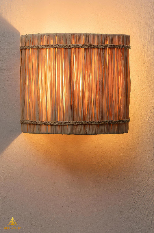 ORBUNO-Rattan Wall Lamp